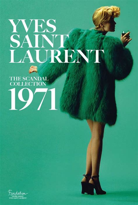 ysl 1971 scandal|ysl museum scandal collection.